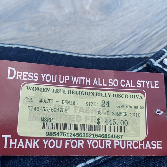 Y2k Low-waisted slim-fit Jeans with Gem Detailing - Picture 8 of 9